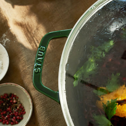 STAUB | Cast Iron Cookware – Basil Green
