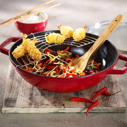 STAUB | Cast Iron Cookware – Cherry Red