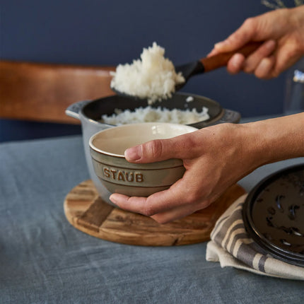 STAUB| Ceramic Bowl – Antique Grey - Ø 120 mm - Antique Glaze