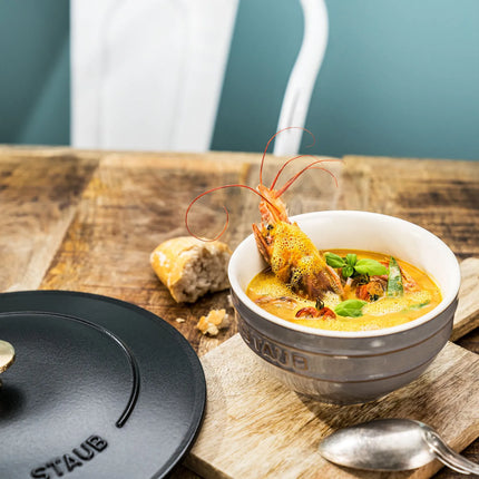 STAUB| Ceramic Bowl – Antique Grey - Ø 120 mm - Antique Glaze