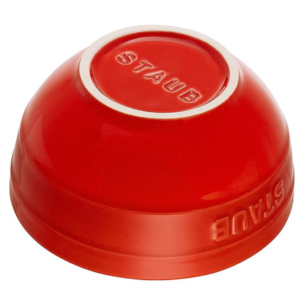 STAUB| Ceramic Bowl – Cherry Red - Ø 140 mm - Antique Glaze - For Dressings & Serving