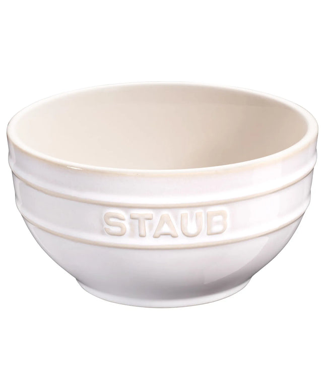 STAUB| Ceramic Bowl – Ivory White - Ø 140 mm - Antique Glaze