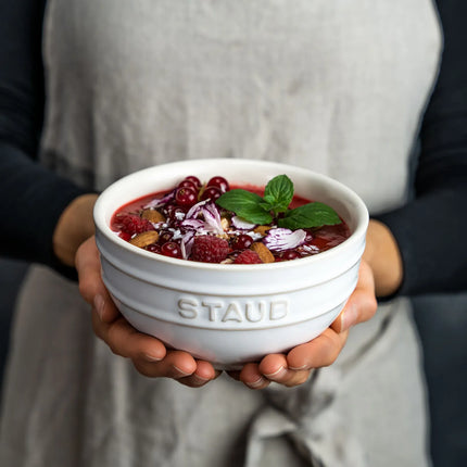 STAUB| Ceramic Bowl – Pure White - Ø 120 mm - Antique Glaze