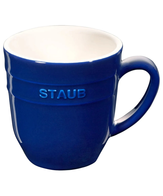 STAUB| Ceramic Mug – Dark Blue - 0.35 L - Enamelled - Ergonomic Handle