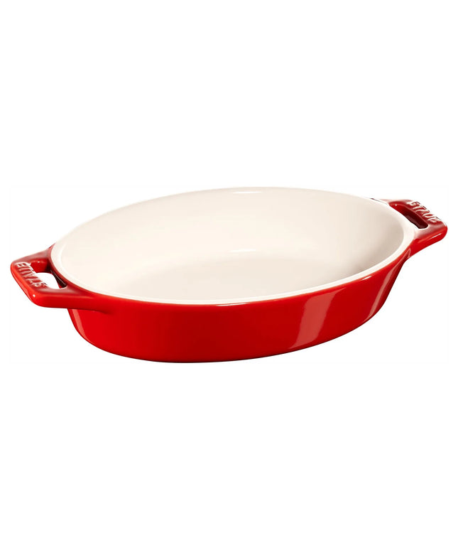 STAUB| Ceramic Oval Baking Dish – Cherry Red - 170 mm