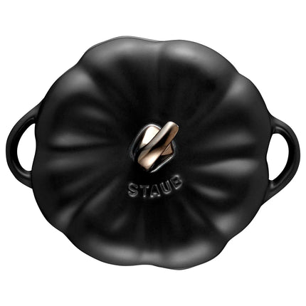 STAUB| Ceramic Pumpkin Cocotte – Black - Ø 150 mm