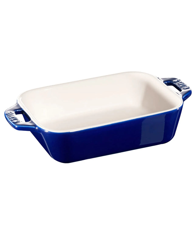 STAUB| Ceramic Rectangular Baking Dish – Dark Blue - 140×110 mm
