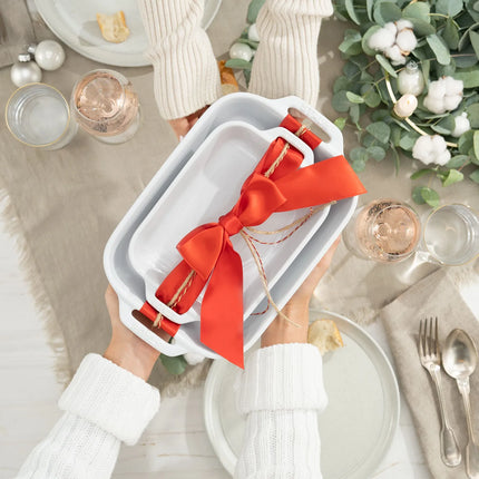 STAUB| Ceramic Rectangular Baking Dish – Pure White - 140×110 mm - Stackable
