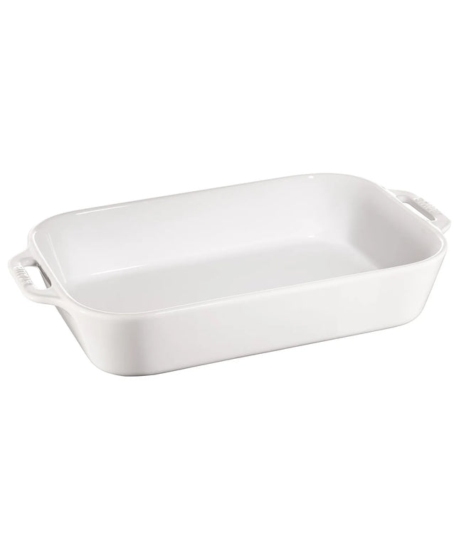 STAUB| Ceramic Rectangular Baking Dish – Pure White - 340×240 mm