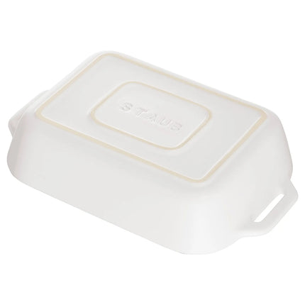 STAUB| Ceramic Rectangular Baking Dish – Pure White - 340×240 mm