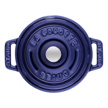 STAUB | Cocotte Round Enamelled Cast Iron Casserole Dish – Ø 200 mm – Dark Blue