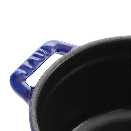 STAUB | Cocotte Round Enamelled Cast Iron Casserole Dish – Ø 200 mm – Dark Blue
