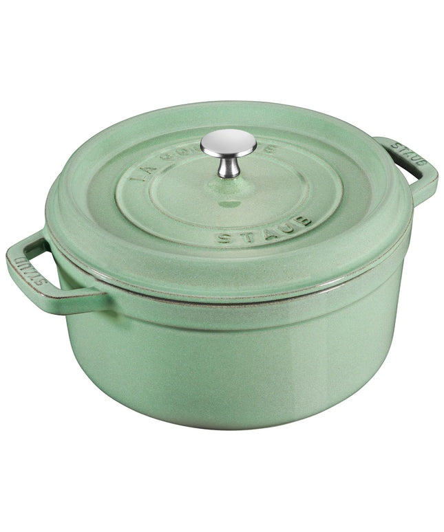 STAUB | Cocotte Round Enamelled Cast Iron Casserole Dish – Ø 220 mm