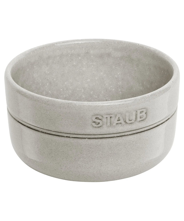 STAUB | Dining Line Ceramic Bowl – Ø 10 cm - White Truffle