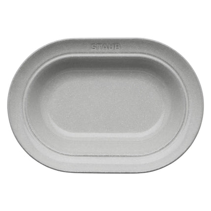 STAUB | Dining Line Ceramic Deep Plate – Ø 25 cm - White Truffle