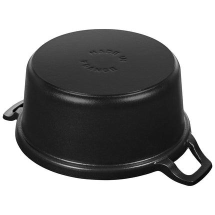 STAUB | Mini Cast Iron Cocotte – Ø 12 cm - Black - Induction, Grill & Oven