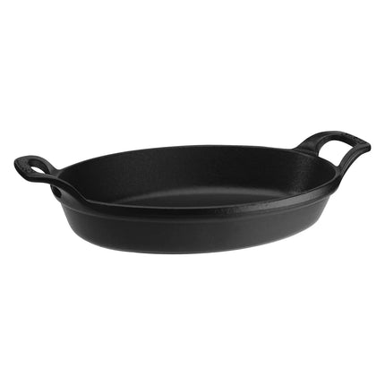 STAUB | Oval Cast Iron Baking Dish – 210 mm - Black - Oven & Serving