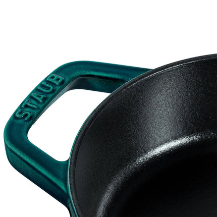 STAUB | Oval Cast Iron Casserole with Lid – 330 mm - Black - Induction, Grill & Oven