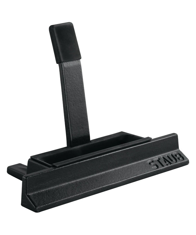 STAUB | Pot Lid Holder Stand – 200 × 330 mm - Cast Iron - Black