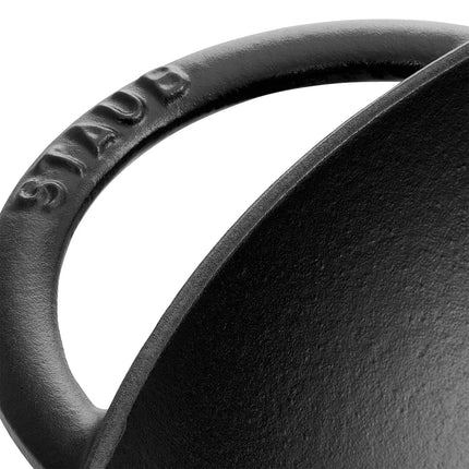 STAUB | Round Cast Iron Serving Dish – Ø 37 cm - Black