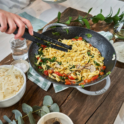 STAUB | Round Cast Iron Serving Dish – Ø 37 cm - Graphite Grey