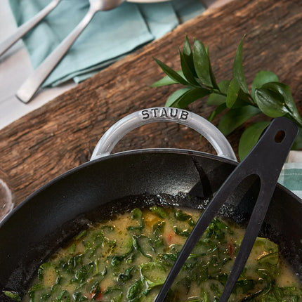 STAUB | Round Cast Iron Serving Dish – Ø 37 cm - Graphite Grey