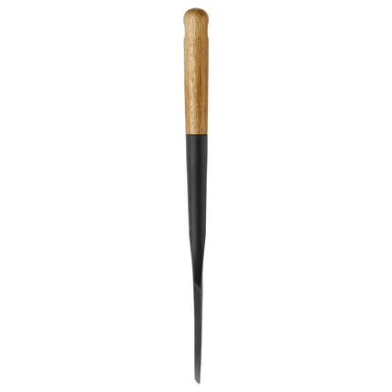 STAUB | Silicone Dough Scraper Spatula – 300 mm - Black - Acacia Handle - Non-stick Safe