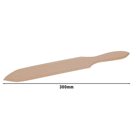 STAUB | Wok Turner Spatula – 30 cm - Beech Wood Blade - Oak Handle - Nonstick Safe