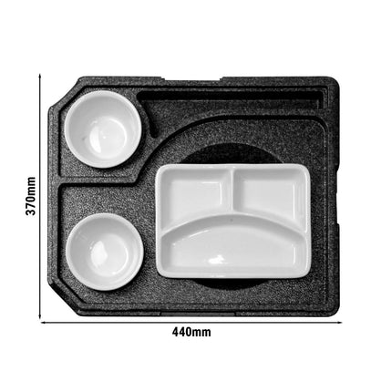SumUp (10 pieces) THERMO FUTURE BOX | Thermobox DINNER +2 - Black