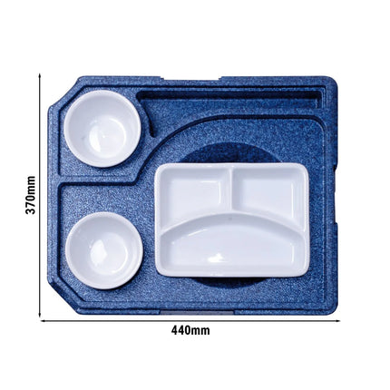 SumUp (10 pieces) THERMO FUTURE BOX | Thermobox DINNER +2 - Blue