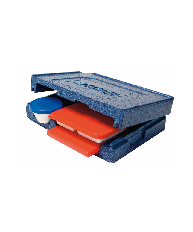 SumUp (10 pieces) THERMO FUTURE BOX | Thermobox DINNER +2 HOT PACK - Blue