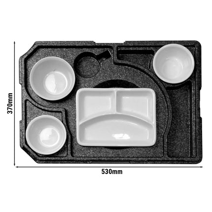 SumUp (10 pieces) THERMO FUTURE BOX | Thermobox DINNER +3 - Black