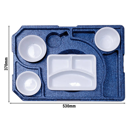 SumUp (10 pieces) THERMO FUTURE BOX | Thermobox DINNER +3 - Blue