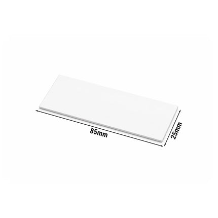 SumUp (100 pieces) THERMO FUTURE BOX | color chip for thermoboxes - white