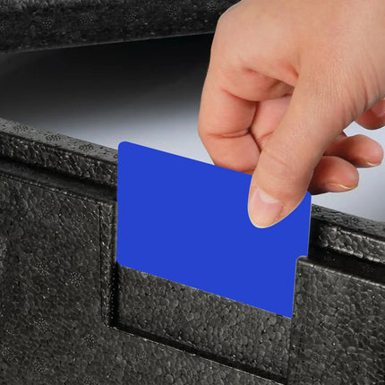 SumUp (100 pieces) THERMO FUTURE BOX | Label card for thermoboxes - Blue