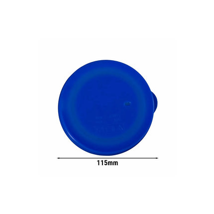 SumUp (100 pieces) THERMO FUTURE BOX | Silicone lid for side dish tray - 300ml - Round - Blue