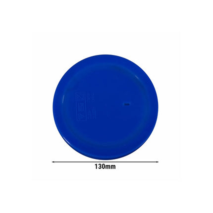 SumUp (100 pieces) THERMO FUTURE BOX | Silicone lid for side dish tray - 500ml - Round - Blue