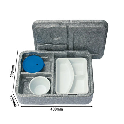 SumUp (14 pieces) THERMO FUTURE BOX | Thermobox DINNER - Gray