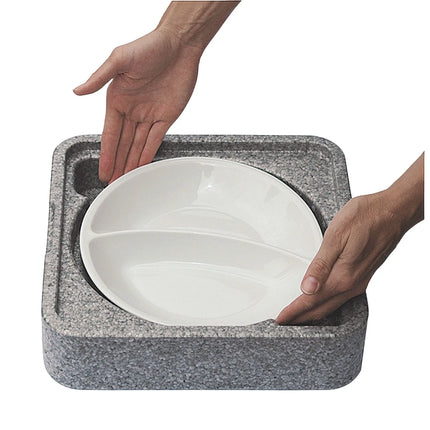 SumUp (20 pieces) THERMO FUTURE BOX | Thermobox PLATTER - Gray