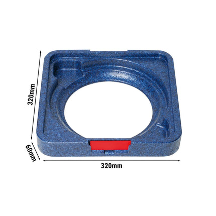 SumUp (22 pieces) THERMO FUTURE BOX | Dinner-Box PLATTER RING - Blue