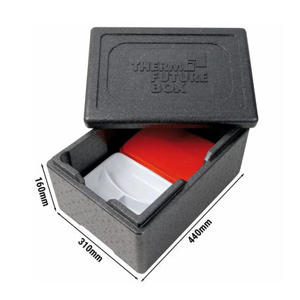 SumUp (6 pieces) THERMO FUTURE BOX | Thermobox MENU M - 9 liters - Black