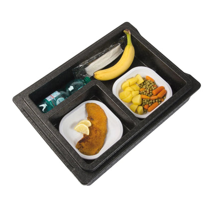 SumUp (8 pieces) THERMO FUTURE BOX | Thermobox TAKE AWAY Dinner - 10 Liter - Black