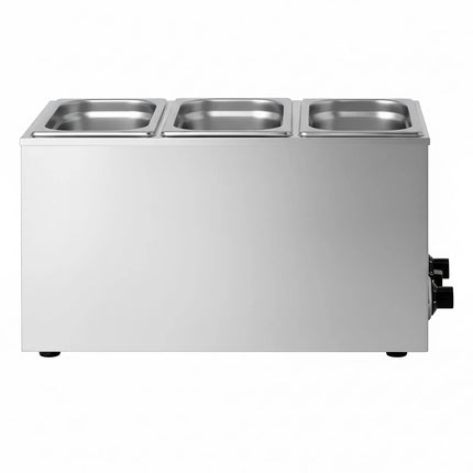 SumUp Countertop Bain Marie - GN 1/1 - 200mm deep - 1,2 kW - with Drain Tap