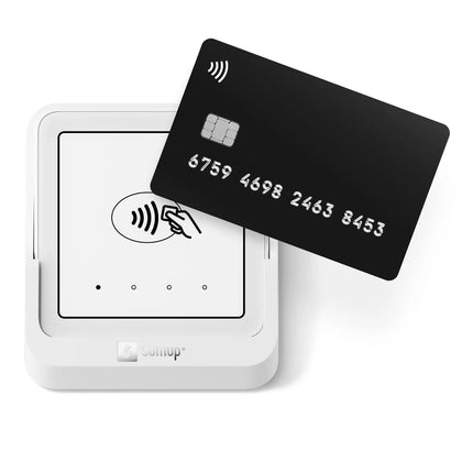 SumUp Solo – Card Reader – with Charging Dock & Keypad Protective Cover