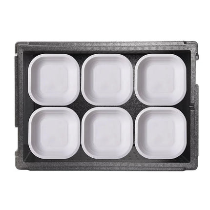 SumUp THERMO FUTURE BOX | Thermobox MENU 6 - 59 liters - Black