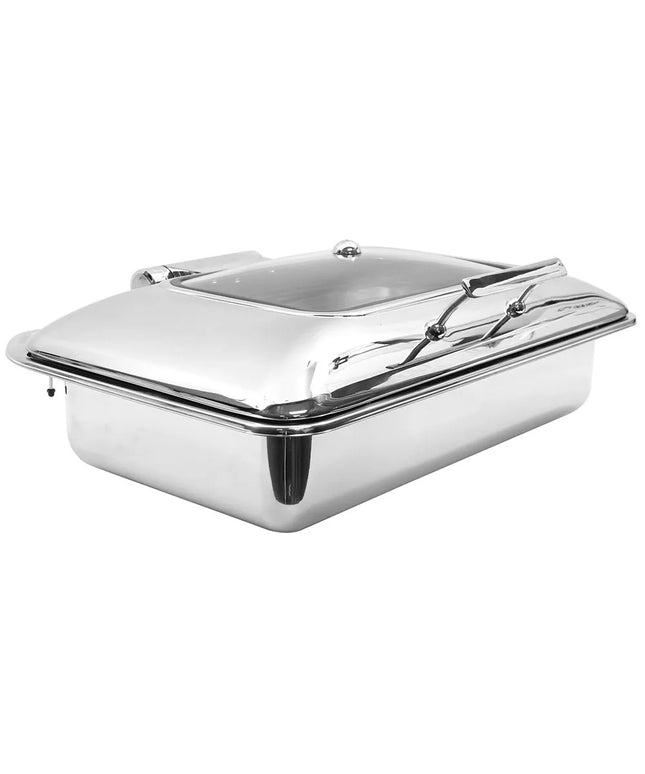 Tablecraft CW40161 Full Size Chafer w/ Hinged Lid & Induction Heat