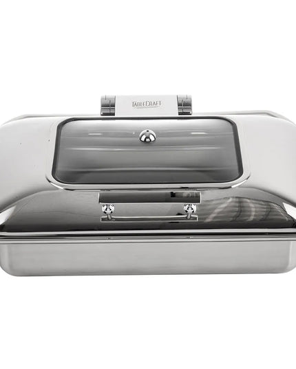 Tablecraft CW40161 Full Size Chafer w/ Hinged Lid & Induction Heat