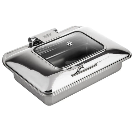 Tablecraft CW40161 Full Size Chafer w/ Hinged Lid & Induction Heat