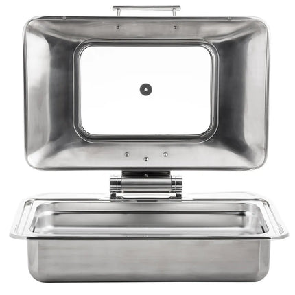 Tablecraft CW40161 Full Size Chafer w/ Hinged Lid & Induction Heat