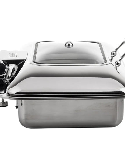 Tablecraft CW40161 Full Size Chafer w/ Hinged Lid & Induction Heat